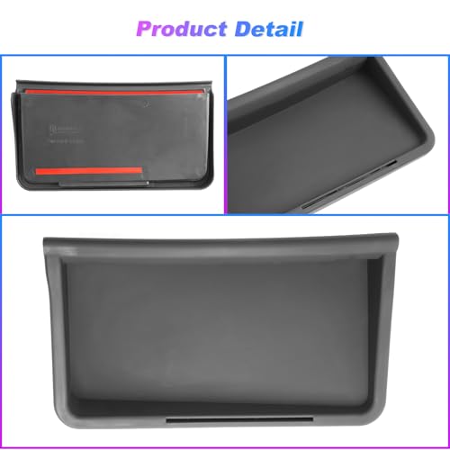 SXCY for 2023 2024 2025 2026 BMW X5/X6/X7 Dashboard Tray for BMW X5 2023 2024 2025 2026 Accessories for 2025 2026 BMW X5 Console Organizer 2024 2025 2026 X5 Dashboard Organizer Screen Back Organizer - Image 4