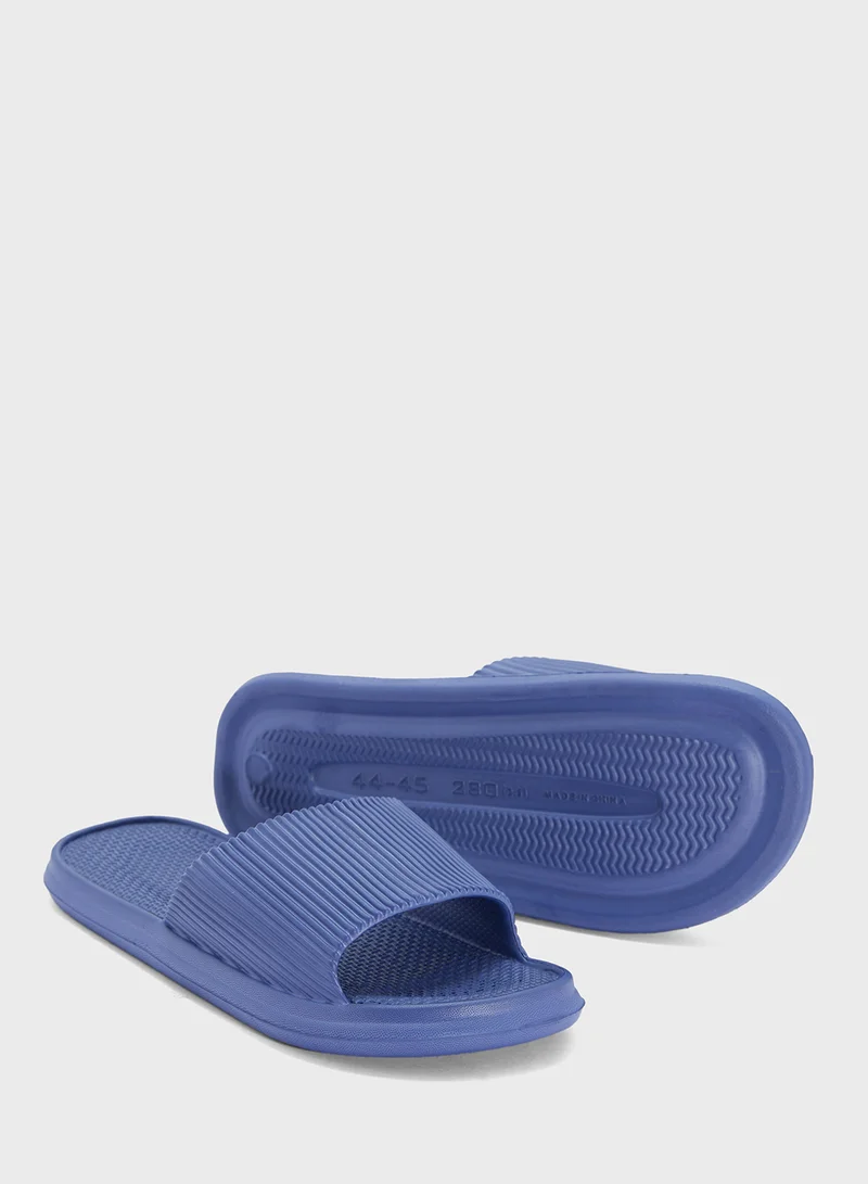 Seventy Five Open Toe Comfy Home Slippers