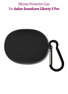Generic Silicone Protective Case Cover For Anker Soundcore Liberty 3 Pro - Black  - Image 1