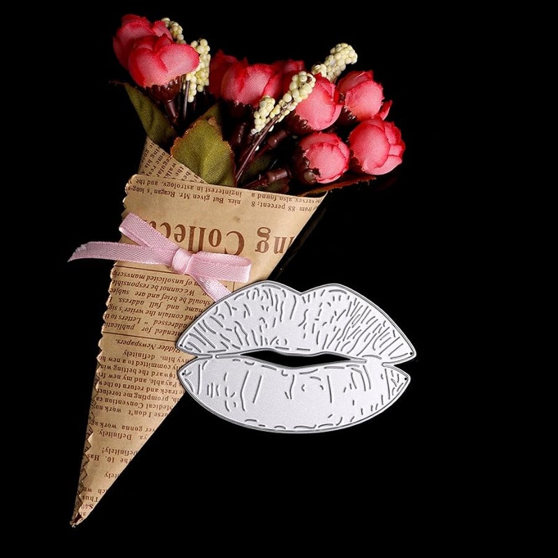 Metal Lips Cutting Dies for Scrapbook Album Embossing Card Craft Decor - Image 4