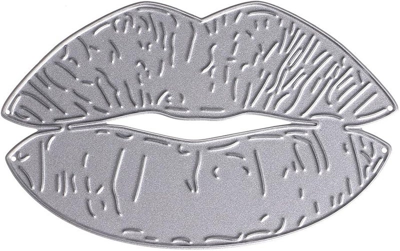 Metal Lips Cutting Dies for Scrapbook Album Embossing Card Craft Decor - Image 1