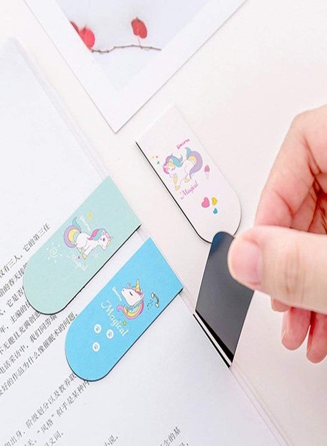 53 Arts Magnetic Bookmarks - Set of 6 Aesthetic Magnetic Page Markers for Books, Journals, Planners - Cute & Durable Foldable Tabs - Perfect for Students, Readers & Gifting - Image 5