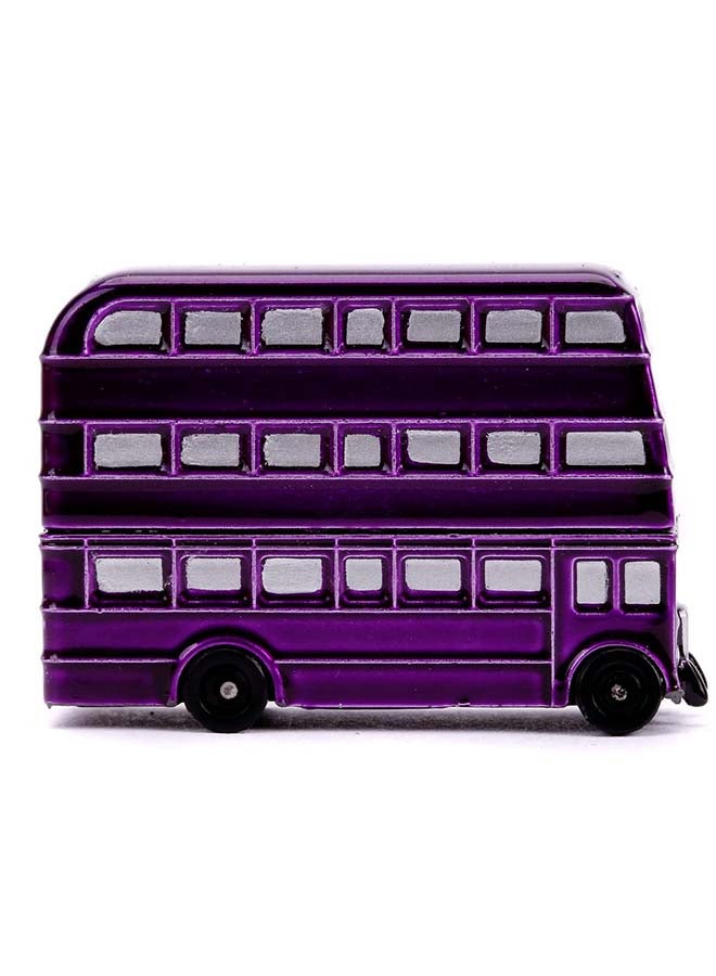 Jada Harry Potter 1.65" 2-Pack Nano Hollywood Rides, 2 Die-Cast Mini Vehicles, 1959 Ford Anglia and Knight Bus, Officially Licensed Wizarding World Collectible Cars, Ages 3+ - Image 5