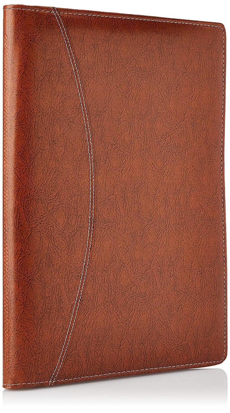 COI Expandable PU Leather File Folder 20-Leaf Certificate & Document Organizer, Legal-Size Portfolio with Multiple Pockets, Reinforced Stitching, Professional Office & Travel Document Holder (Approx.) - Image 1