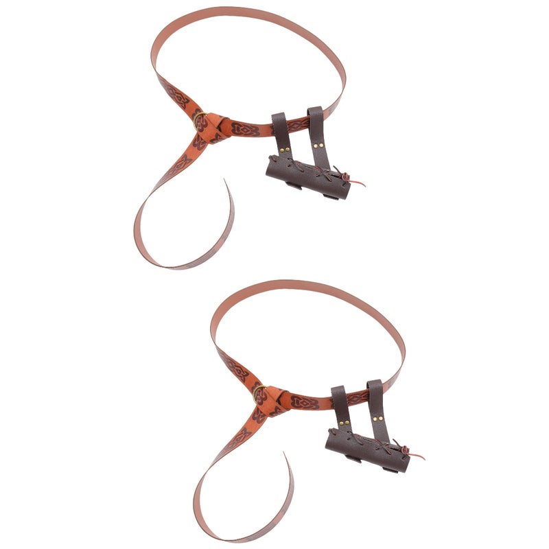 2pcs Medieval Knight Belt Frog Belt Holder Belt Holder for Performance - Image 1