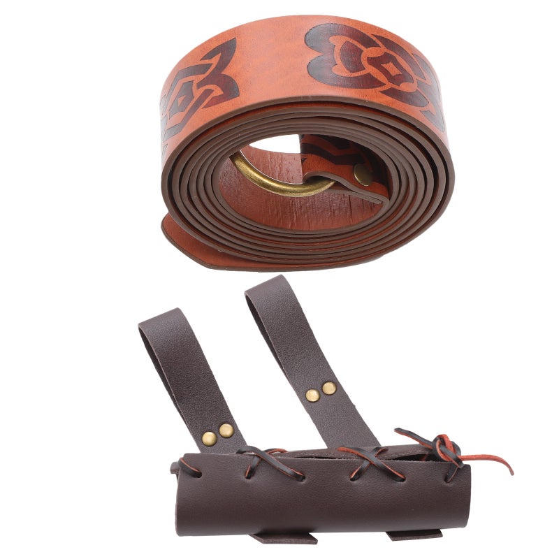 2pcs Medieval Knight Belt Frog Belt Holder Belt Holder for Performance - Image 5