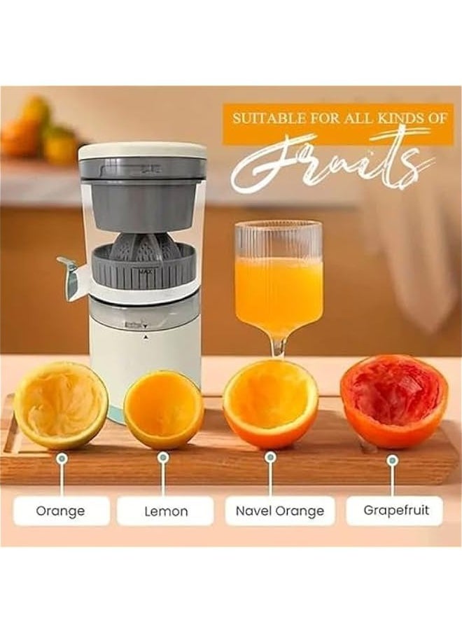 Generic - Automatic Separation Juicer Machine, Rechargeable Pure Juicers for Vegetables and Fruits With USB Cable, Easy to Clean Portable Electric Juicer for Oranges and Lemons, Citrus, Grapefruit (Red, 3.7V) - Image 1