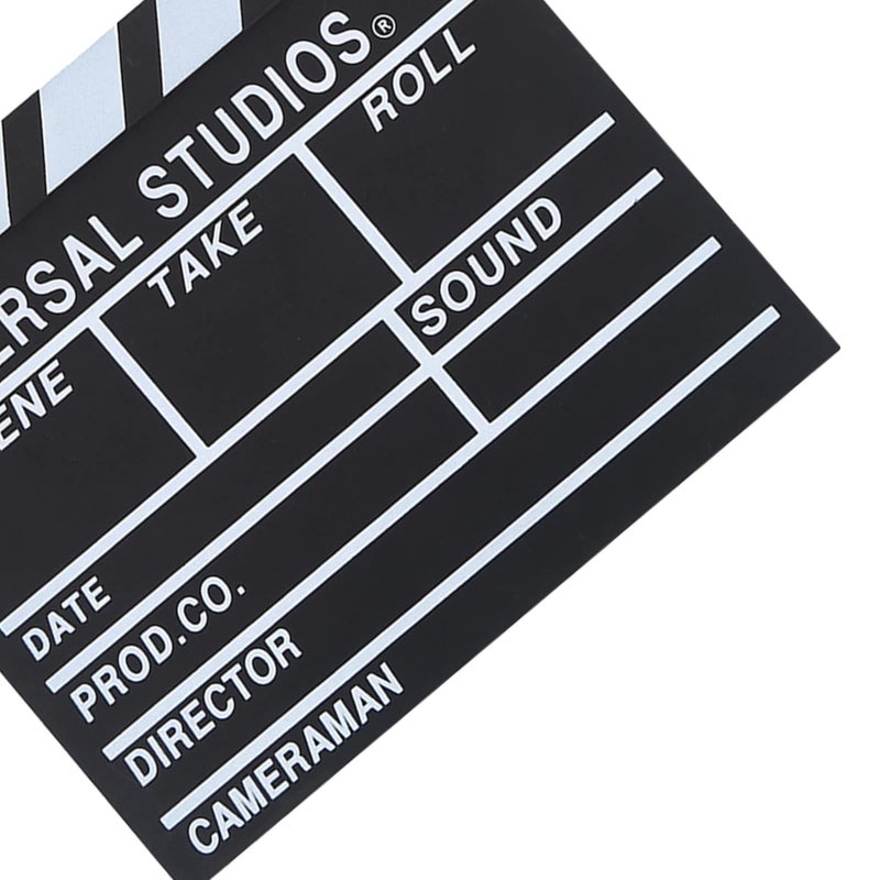 Director Scene Wooden Clapperboard Black White English Version Shoot Prop Decoration - Image 3