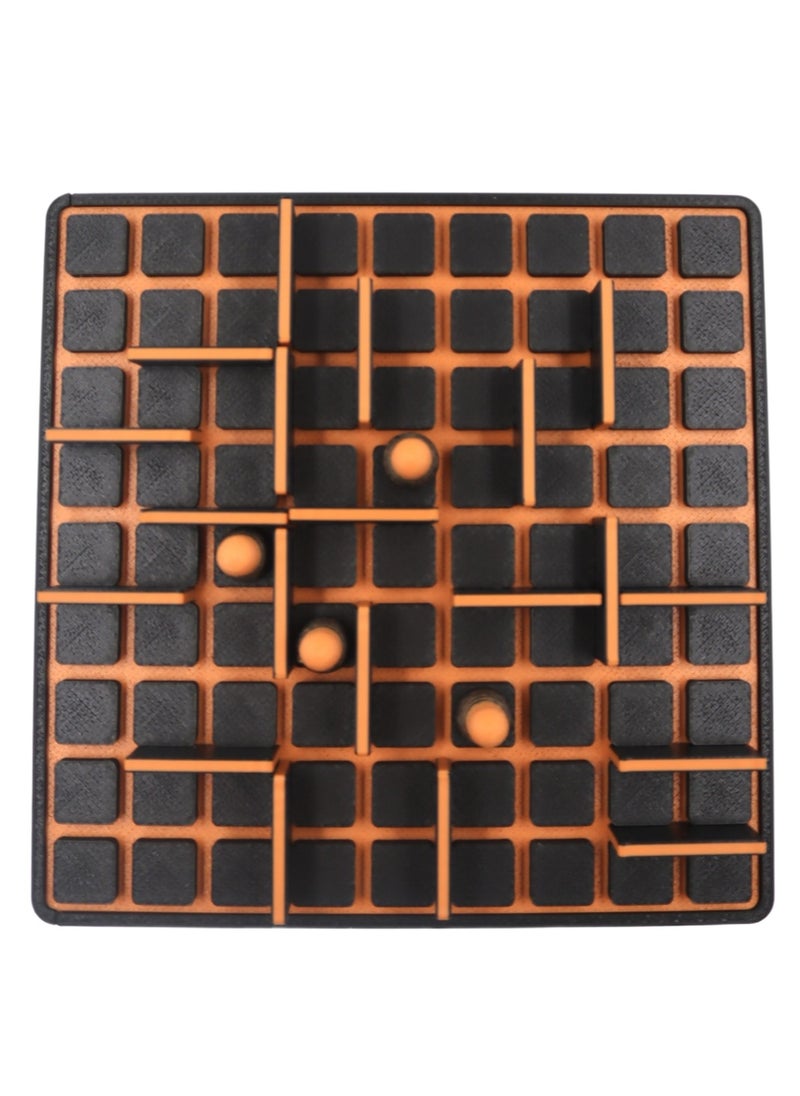 3D Brothers Game Board - Quoridor With Organizer Box Intelligence Games, Strategy Games  - Image 4