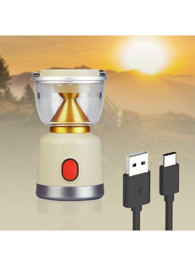 توبيز فانوس توبـي CPL-T40 خفيف الوزن ومحمول للتخييم، بطارية قابلة للشحن 2400mAh، سطوع 7–250 لومن، 5 أوضاع إضاءة، قاعدة مغناطيسية، حلقة تعليق، تشغيل 62 ساعة - Image 2