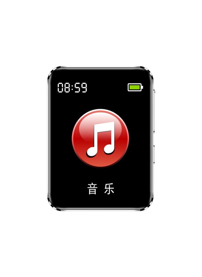 Generic Student Version M28 Touch Screen MP3 Player High School Special Portable Audio Device With Recording Function And USB 2.0 Interface-Body Color:Chinese Version-Memory Capacity:8GB  - Image 1