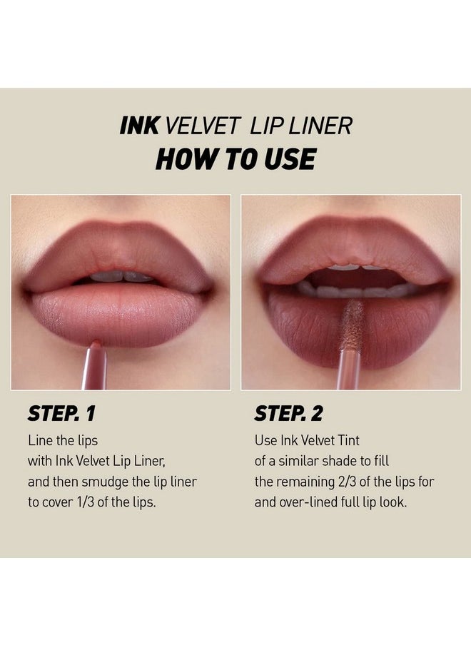 Peripera - Ink Velvet Lip Liner (001 Rosy Nude) - Image 1