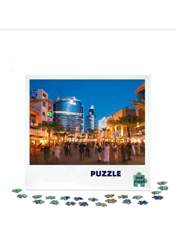 Anna 1000-Piece 3D Puzzle with Creative Scenic Patterns - Image 1