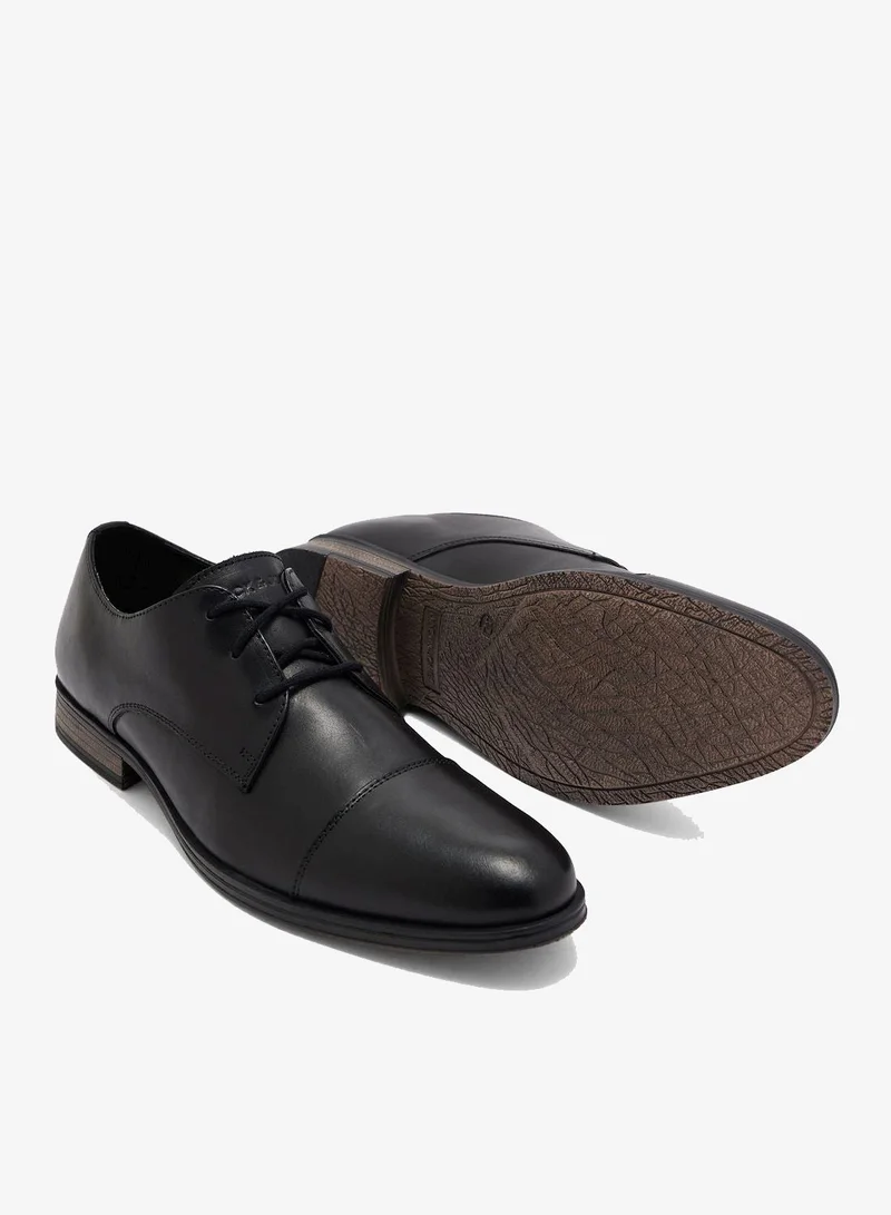 JACK & JONES Anthracite Raymond Formal Lace Ups for Men | Best Price UAE