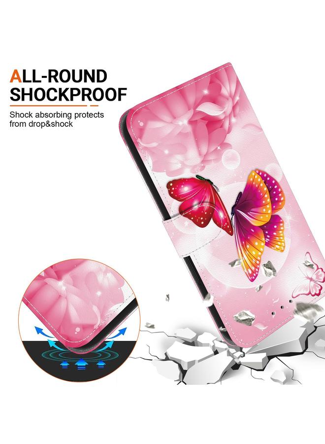 Zaboon Case For Infinix Hot 50i / Smart 9 Crystal Texture Colored Drawing Leather Phone Case - Image 5