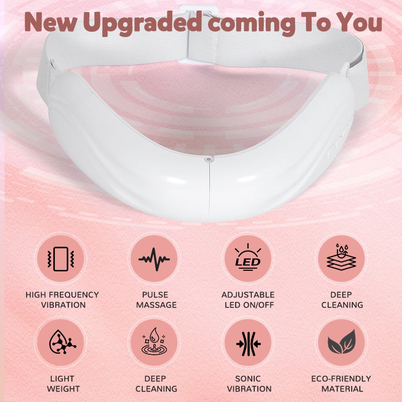 Cross-Border New Massage Home Lifting Tightening Beauty Device - V-Face Tool with Hot Compress and Double Chin Vibrator - Image 3