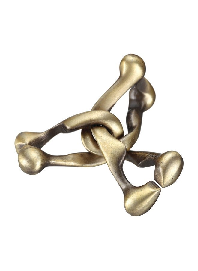 BePuzzled | Trinity Hanayama Metal Brainteaser Puzzle Mensa Rated Level 6, for Ages 12 and Up - Image 2