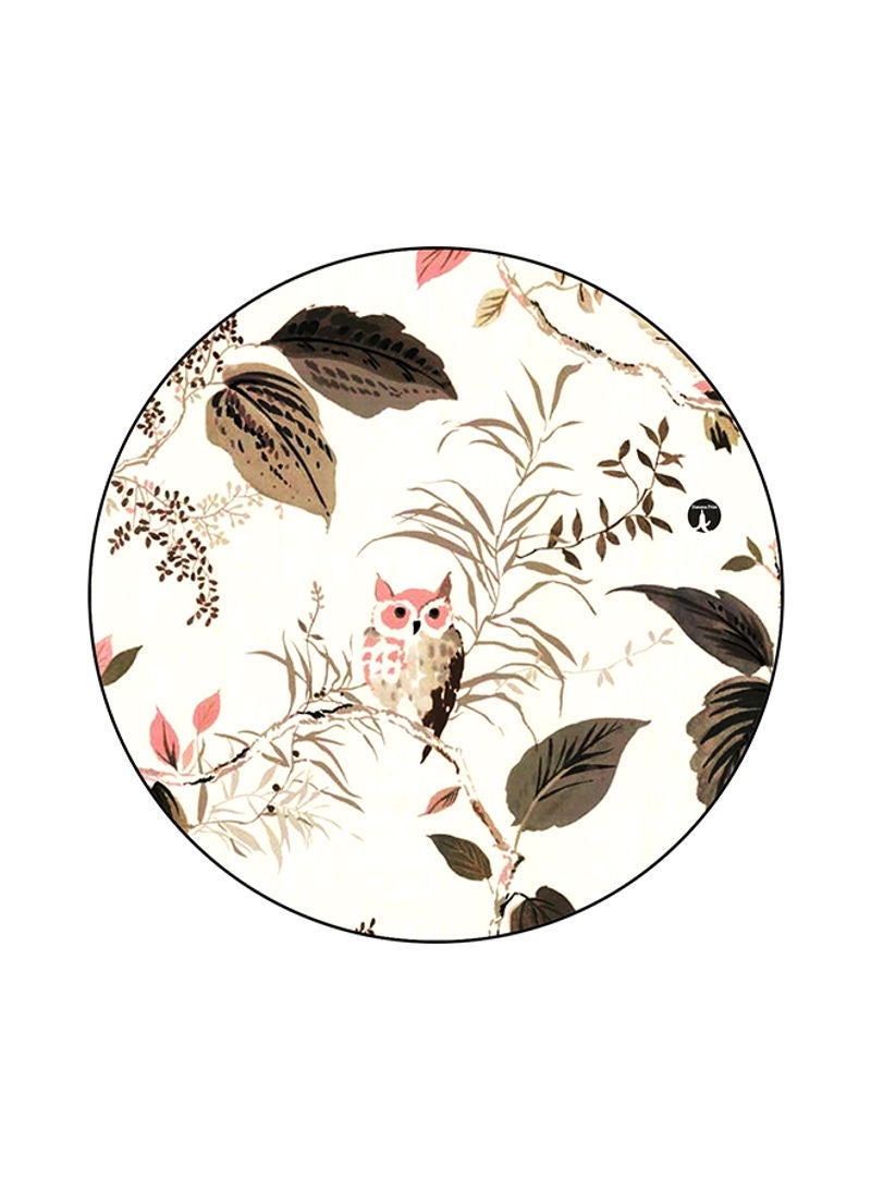 RKN Owl Printed Mouse Pad Multicolor