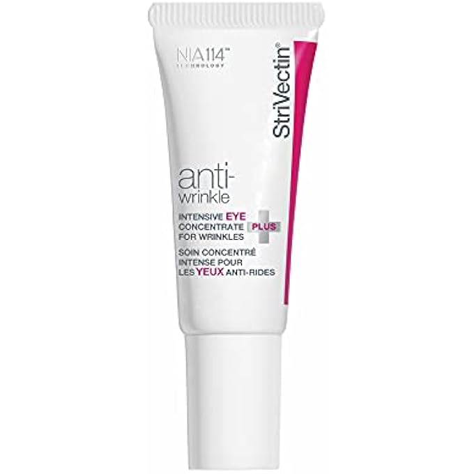 Strivectin Anti-Wrinkle Intensive Eye Cream Concentrate for Wrinkles PLUS, Targets Crow's Feet, Firmness, Puffiness & Dark Circles,White, 0.25 Fl oz (Pack of 1) - Image 1