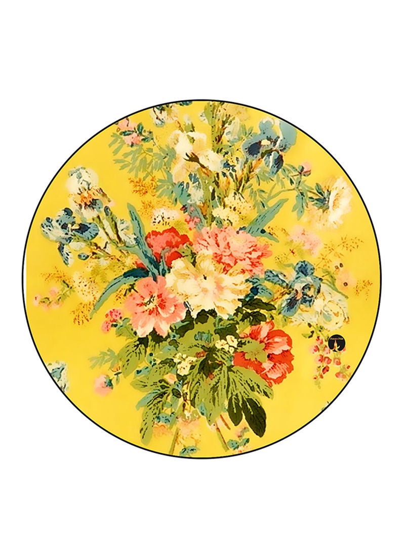 RKN Flowers Printed Mouse Pad  Multicolour