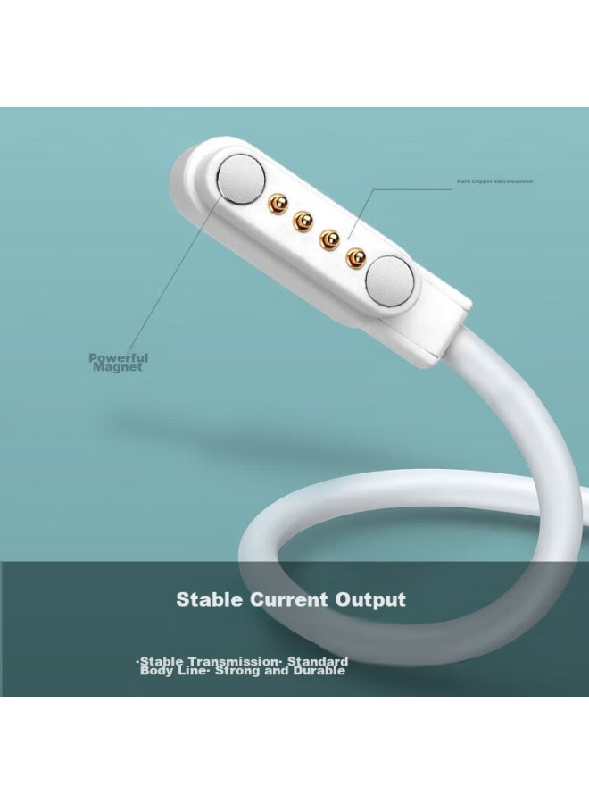 Ten Flashes Shan Suitable For Good Memory Star Children's Smarch Charging Cable, Xiaotiancailu, Kuai, Xiaotiancailu, Xueba, Aibai, Aitianshu, Jiahaolepu Children's Watch Magnetic Charger - Image 4
