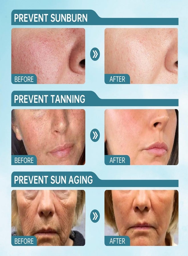 فجه واقي شمس معدني للوجه من VGO، آمن على الشعاب المرجانية، مرطب للوجه خالٍ من الزيوت مع عامل حماية من الشمس 50، حماية واسعة النطاق من الأشعة فوق البنفسجية UVA/UVB، خفيف الوزن، لا يسد المسام، حجم مناسب للسفر 1.69 أونصة سائلة - Image 3