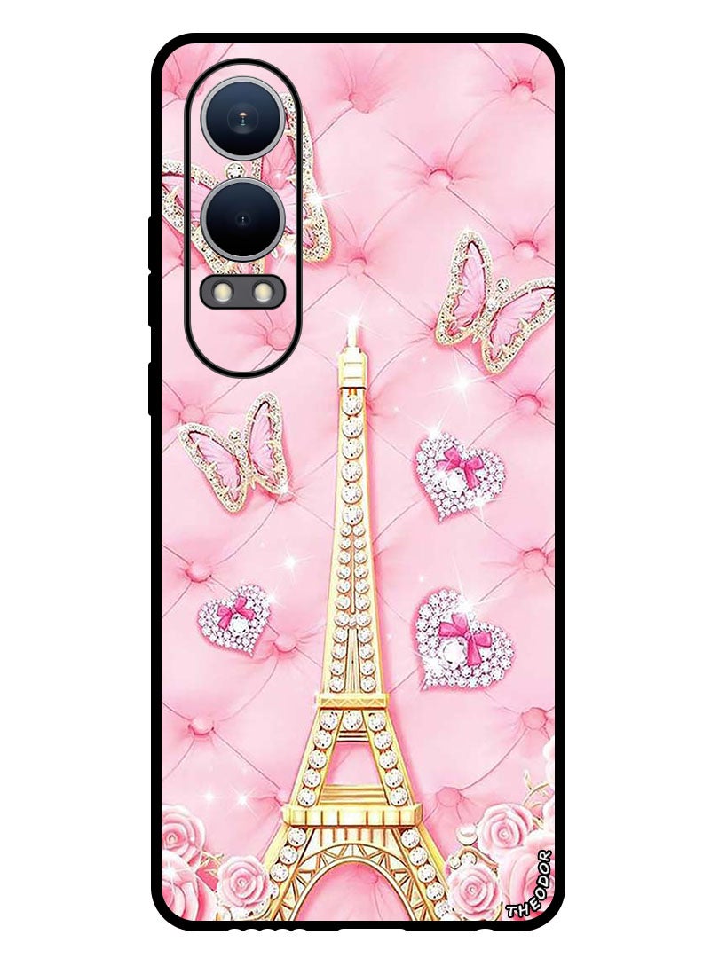 Theodor Protective Case Anti Scratch Shock Proof Bumper Cover For Oppo K12x (China) Eiffel Tower (2) - Image 1