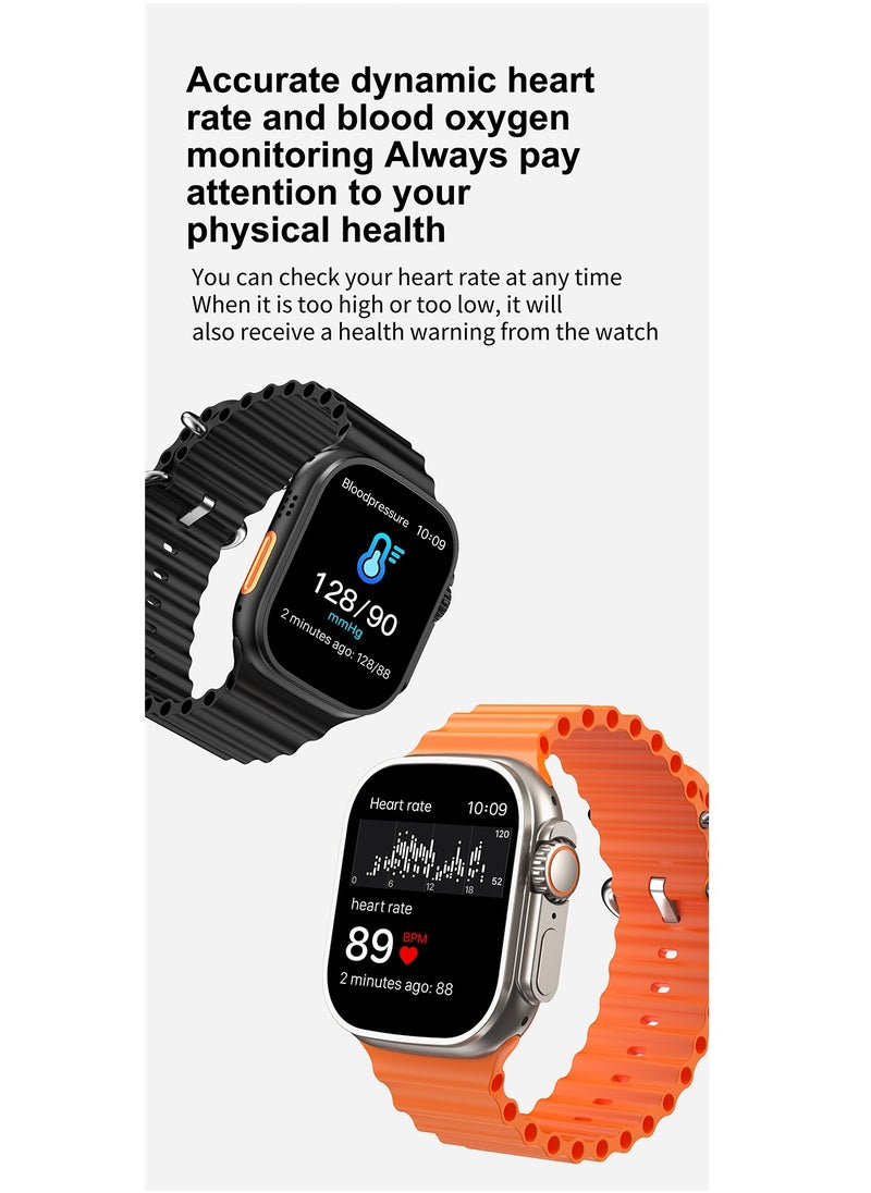 AROAQ - T900 Ultra 2 GS Big 2.3 Infinite Display Series 9 Super Fast Ultra Smartwatch White - Image 1
