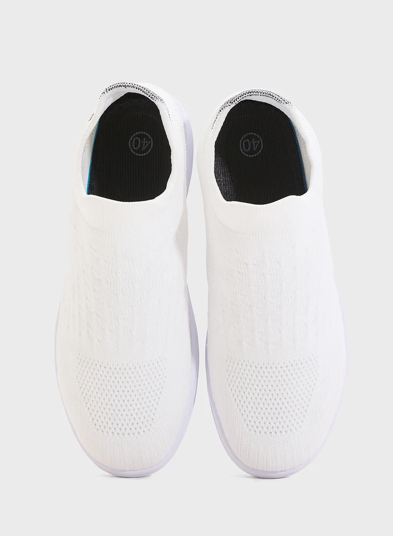 Ginger Knit Pull On Sneaker