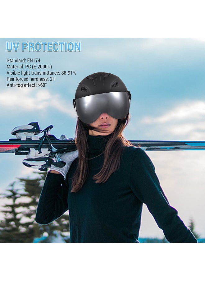 Generic - Ski Helmet Snowboarding Protective Gear Winter Sports Safety Equipment Snow Sports Head Protection - Image 1