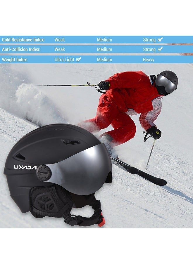 Generic - Ski Helmet Snowboarding Protective Gear Winter Sports Safety Equipment Snow Sports Head Protection - Image 1