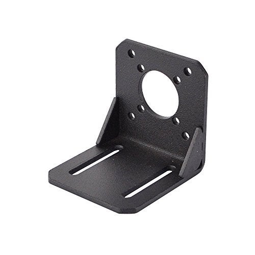 STEPPERONLINE NEMA 17 Stepper Motor (Economy Geared Stepper Motor) Alloy Steel Mounting Bracket ST-M1 - Image 1