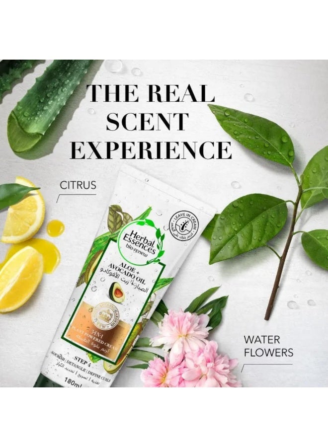 Herbal Essences Bio Renew Aloe & Avocado Oil Leave In Cream - 180 ML - Image 3