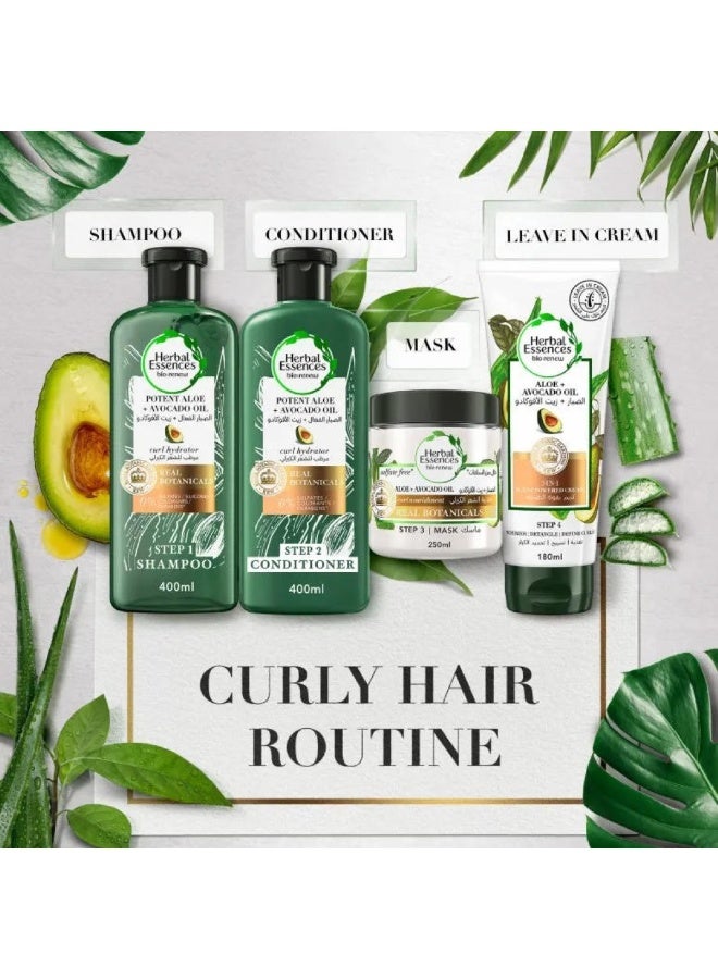 Herbal Essences Bio Renew Aloe & Avocado Oil Leave In Cream - 180 ML - Image 5