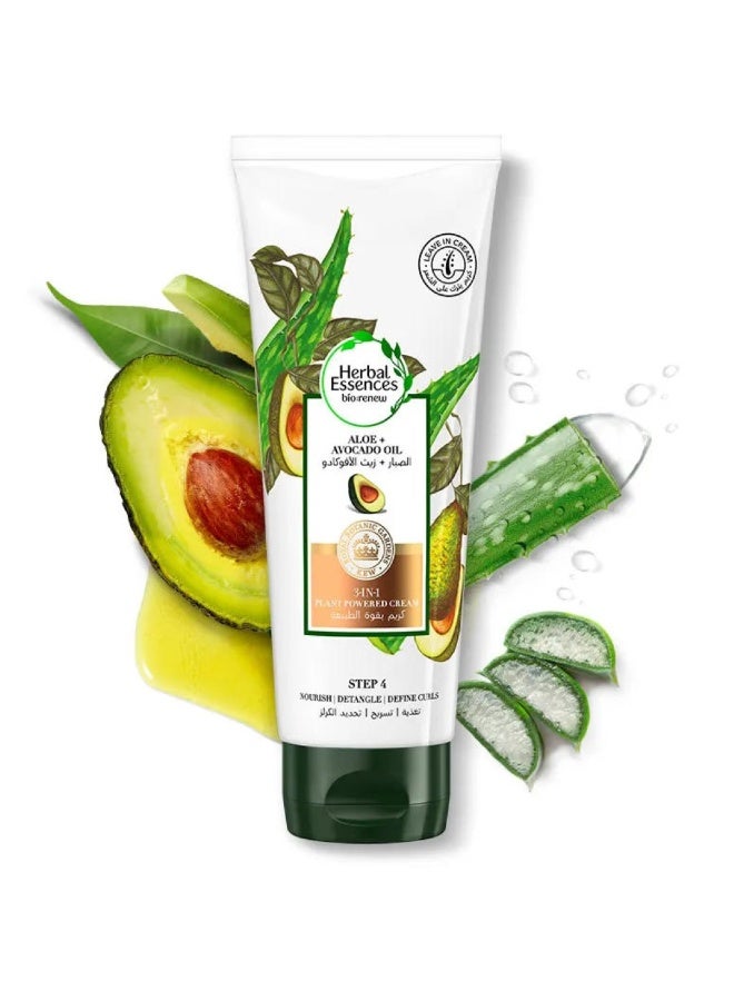 Herbal Essences Bio Renew Aloe & Avocado Oil Leave In Cream - 180 ML - Image 1