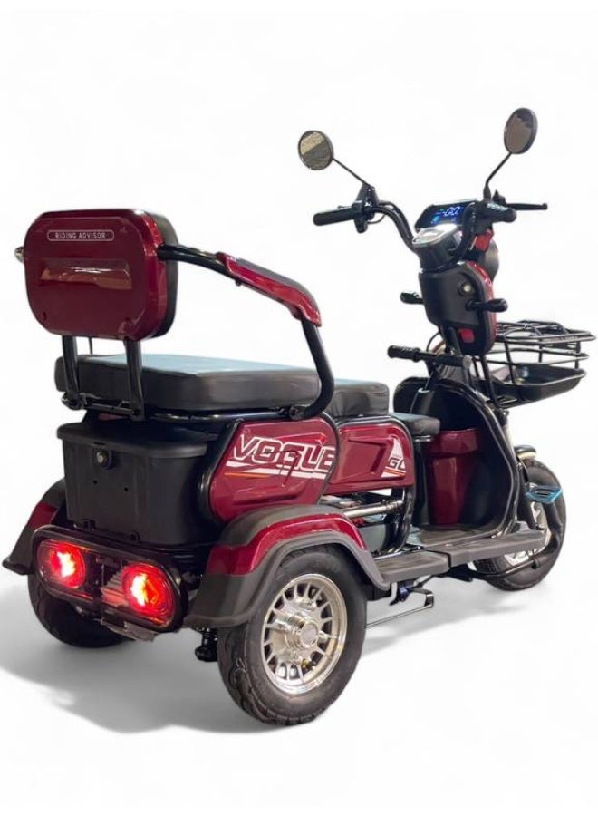 60V three-wheeled tuk-tuk scooter - Image 4