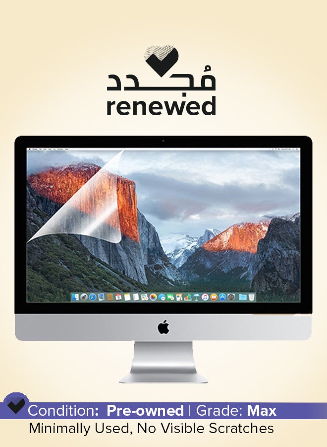 Apple Renewed - iMac A1419 (2015) All-in-One With 27-Inch QHD Display, Core i5 Processor/Dual Core/8GB RAM/512GB SSD/macOS English Silver - Image 1