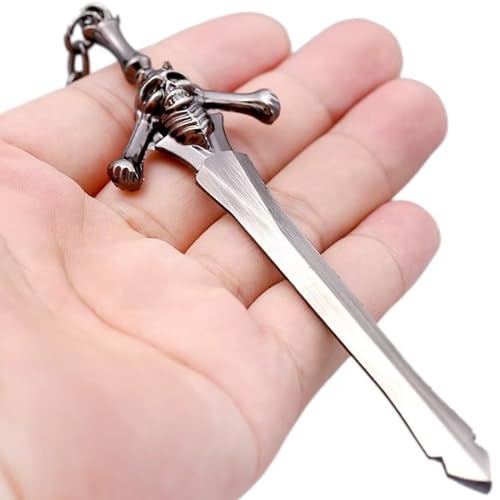 retsamradassaT Game DMC 5 Dante's Weapon Cosplay Sword Keychain - Image 2