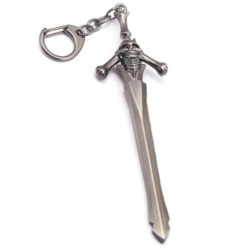 retsamradassaT Game DMC 5 Dante's Weapon Cosplay Sword Keychain - Image 1