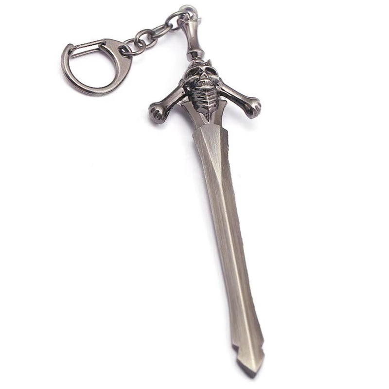 retsamradassaT Game DMC 5 Dante's Weapon Cosplay Sword Keychain - Image 3