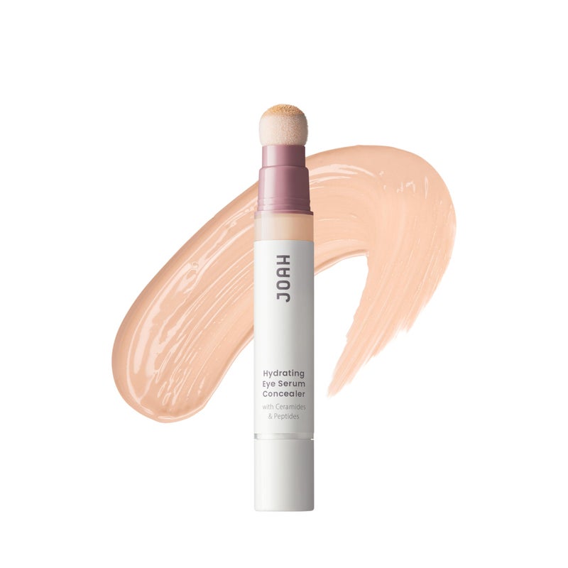 JOAH Perfect Complexion Under Eye Concealer and Serum, Korean Makeup, Hydrating Under Eye Concealer Stick for Dark Circles and Puffiness, Peptide Serum with Medium Coverage - Image 1