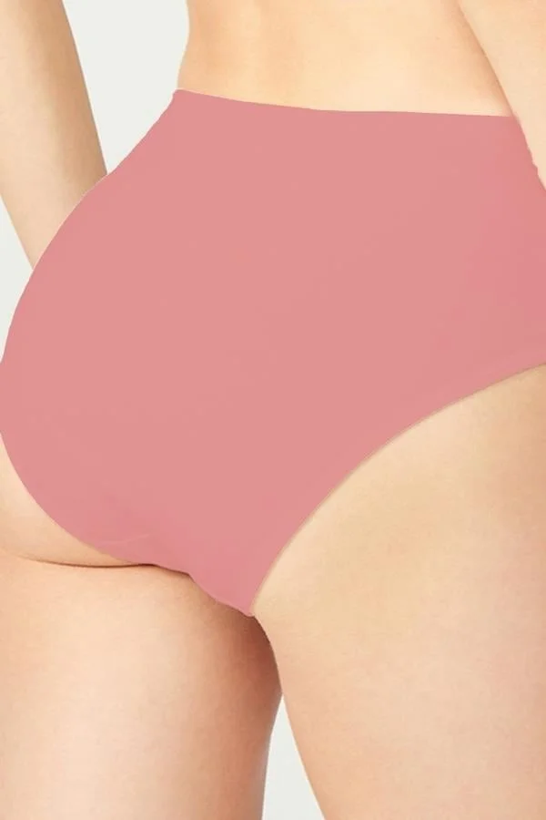 COTTONHILL Cotton Wide Edged Bato Panties 5-Pack-2