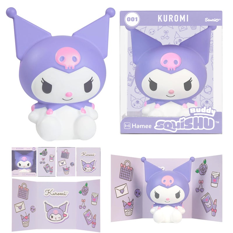 Hamee SquiSHU Buddy Hello Kitty and Friends Kuromi Cute Birthday Gift Official Merchandise Toys for Kids Adult Model Jumbo Squishy for Collectors - Image 3