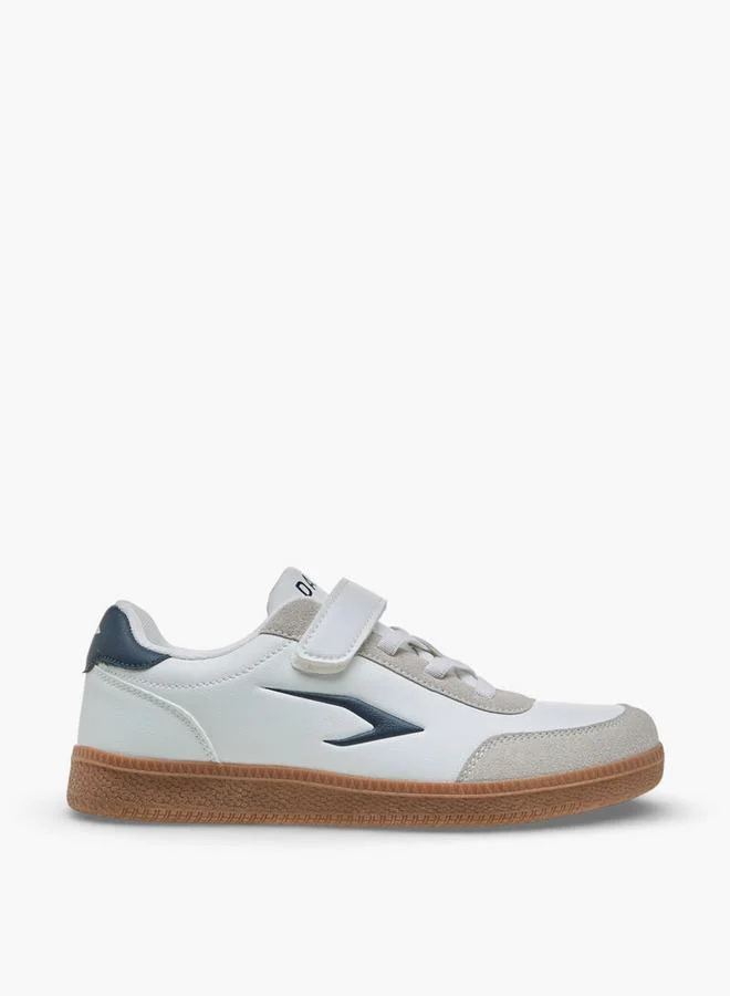 Dash WHITE Boys Hook & Loop School Sports Shoes for Men | Best Price UAE
