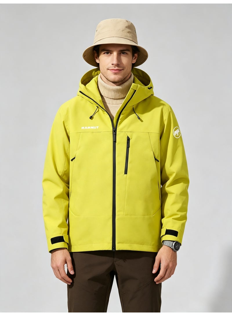 Mammut Men's and women's outdoor jacket windproof waterproof hooded mountaineering jacket - Image 2