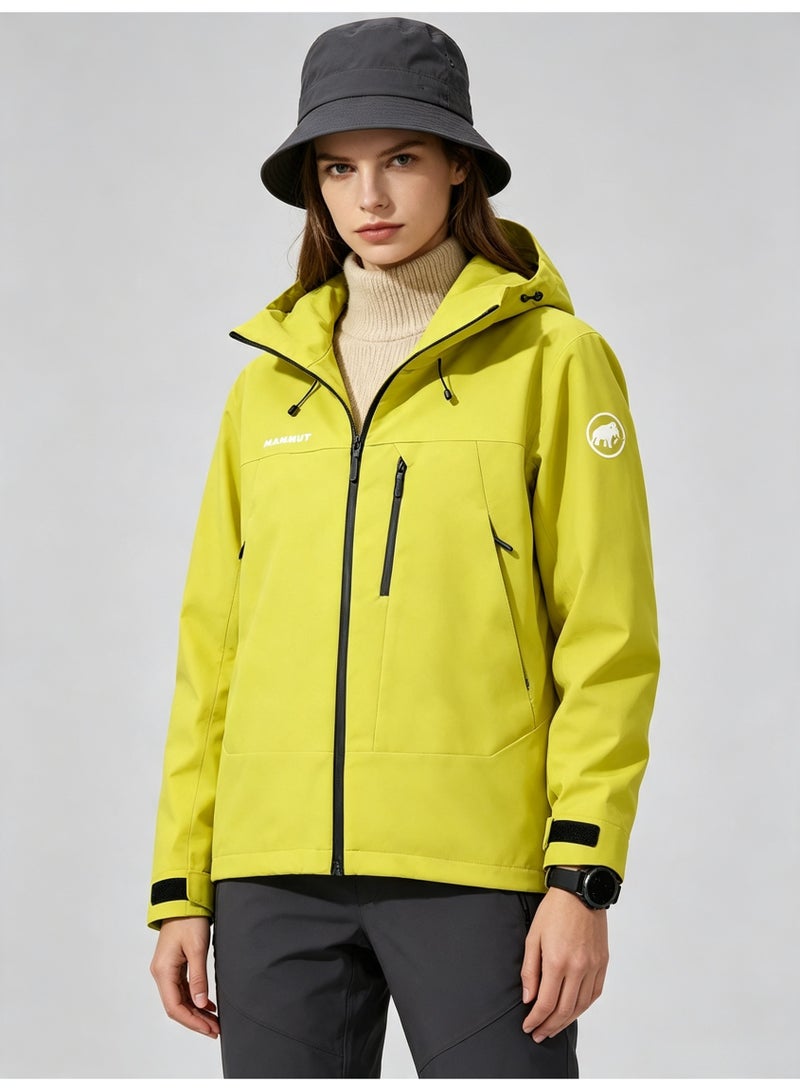Mammut Men's and women's outdoor jacket windproof waterproof hooded mountaineering jacket - Image 5