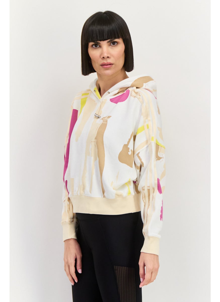 adidas Originals Women Sportswear Fit Brand Logo Training Hoodie, Multicolor  - Image 3