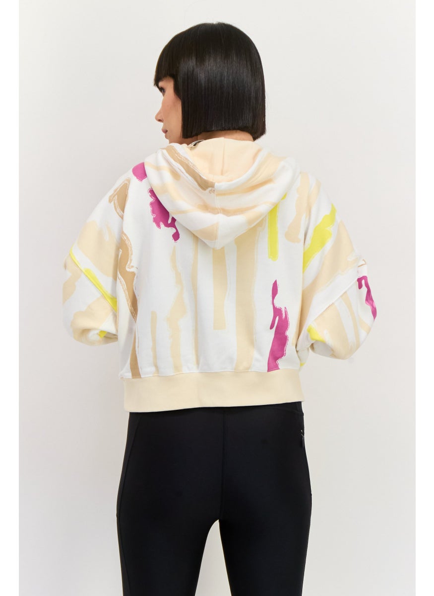 adidas Originals Women Sportswear Fit Brand Logo Training Hoodie, Multicolor  - Image 2