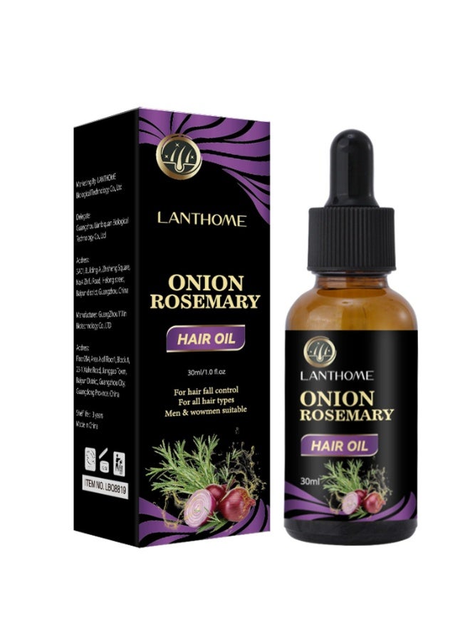 Lanthome Lanthome Organic Hair Growth Spray enriched withRosemary, Onion Oil for Growth and Black Seed Oil Control Hair Loss(C, 1 Fl Oz, Unisex, Adult) - Image 1