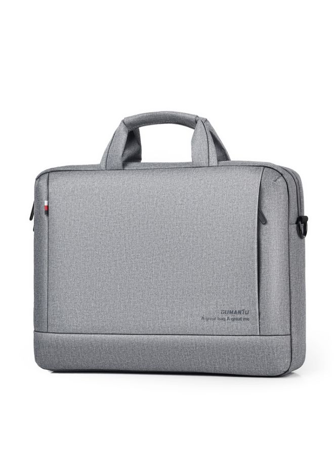 OUMANTU 020 Event Computer Bag Oxford Cloth Laptop Computer Backpack, Size: 14 inch(Light Gray)